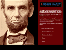 Tablet Screenshot of lincolnimages.com